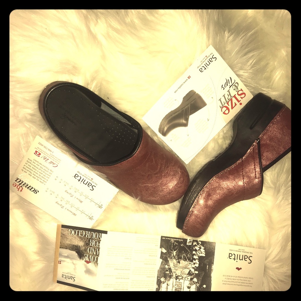 Sanita clogs size 9 (40)